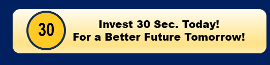30 seconds today, priceless clarity tomorrow